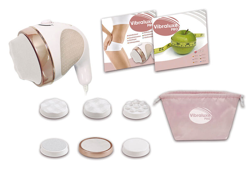 Masajeador con terapia de vibración y rotación para tonificar y esculpir el cuerpo