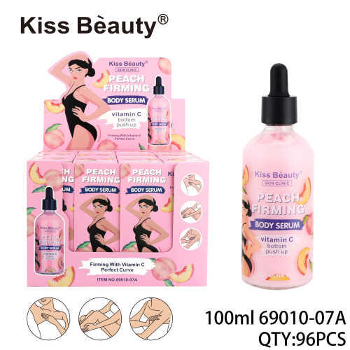 Serum Corporal Reafirmante Vitamina C y Durazno Kiss Beauty 100 ml – Firmza & Glow Natural 🍑