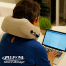 Wellprime Masajeador eléctrico de cuello y hombros para relajar y aliviar dolores