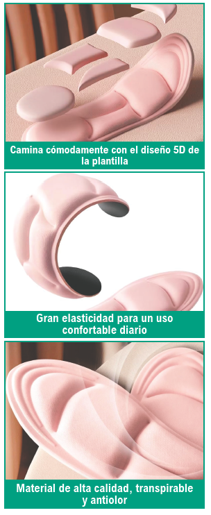 Plantillas Recortables para Mujer (Tallas 35-40)