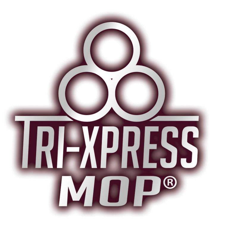 Mopa Triple de microfibra con cabezales rotatorios pulverizadores y brazo extensíble