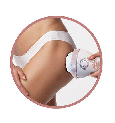 Masajeador con terapia de vibración y rotación para tonificar y esculpir el cuerpo